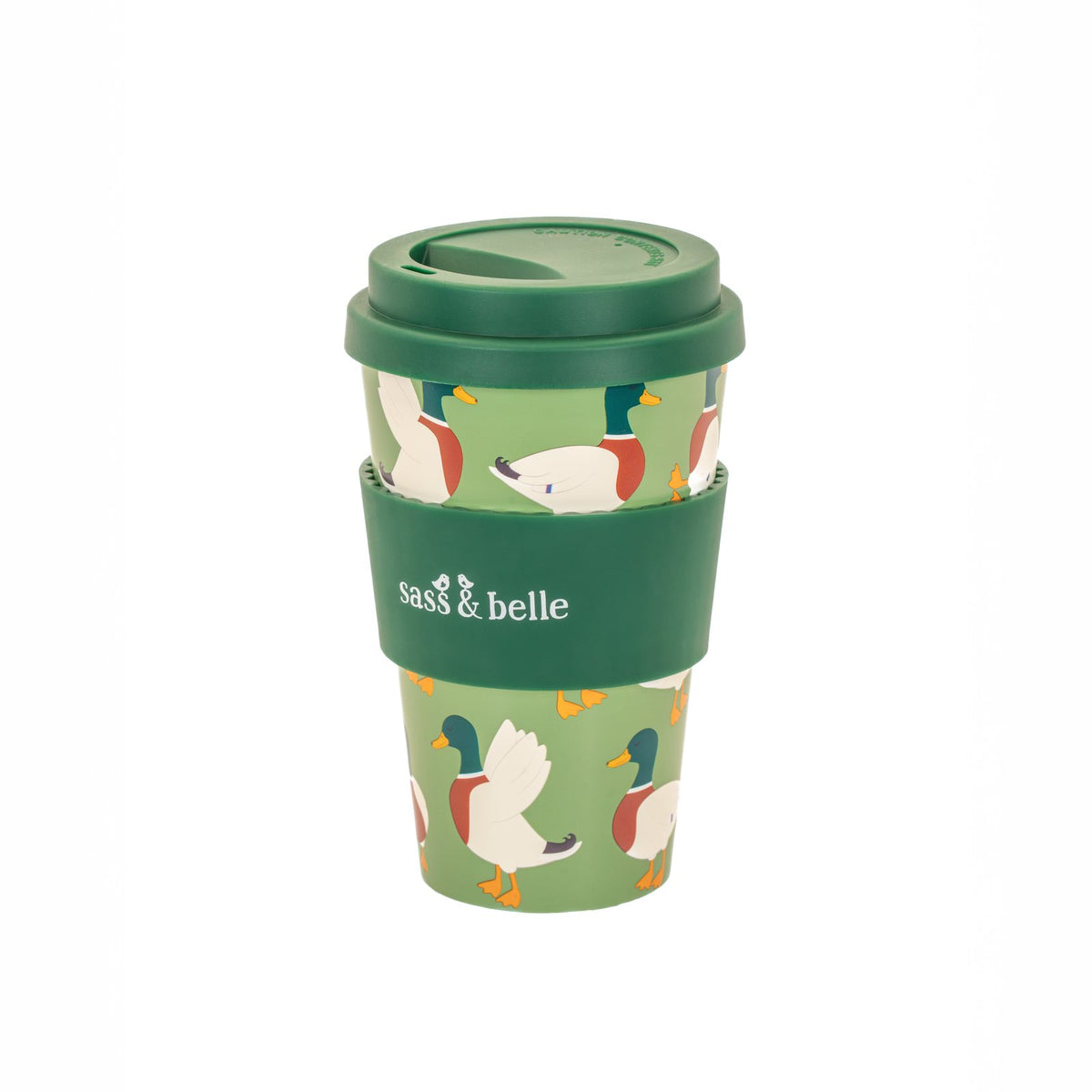 Mallard Duck Travel Coffee Cup from Sass & Belle