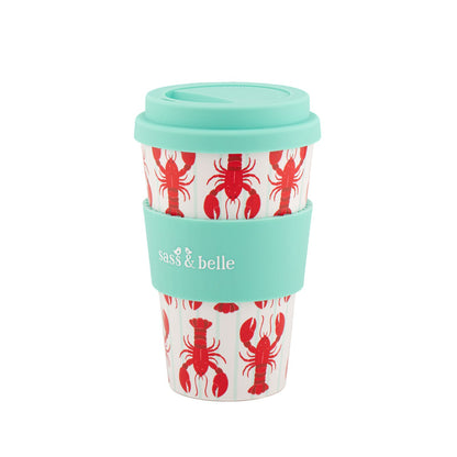 Lobster Travel Coffee Cup from Sass & Belle