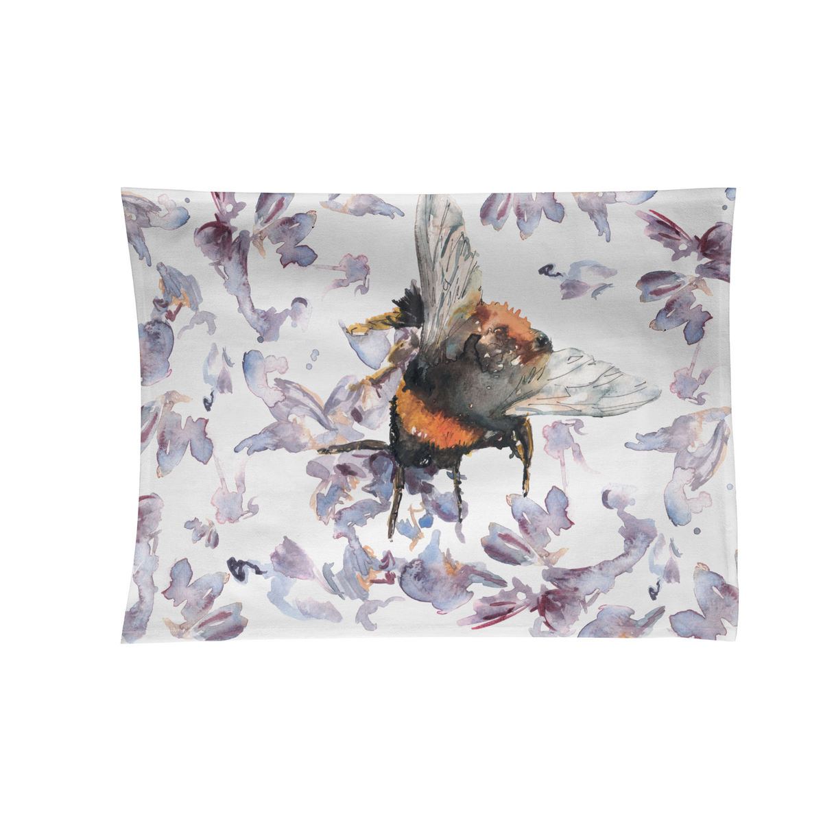 The Orchard Bee Organic Cotton Tea Towel by Meg Hawkins