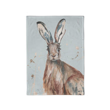 The Meadow Hare Organic Cotton Tea Towel by Meg Hawkins