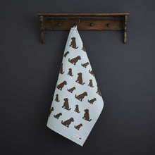 Chocolate Cockapoo & Labradoodle Tea Towel from Sweet William