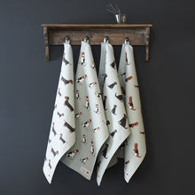 Springer Spaniel Organic Cotton Tea Towel from Sweet William Designs