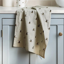 Bees Cotton Tea Towel by Sophie Allport