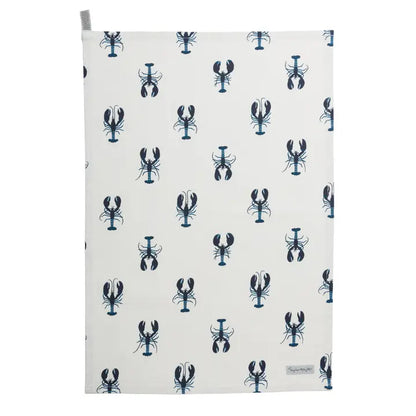 Lobster Cotton Tea Towel from Sophie Allport