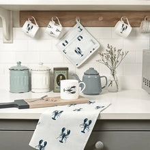 Lobster Cotton Tea Towel from Sophie Allport