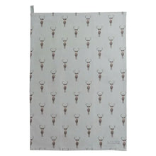 Highland Stag Cotton Tea Towel by Sophie Allport
