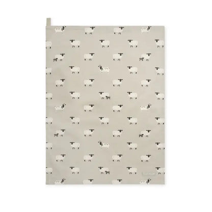 Sheep Cotton Tea Towel by Sophie Allport