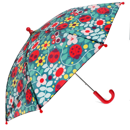 Ladybird Kids' Push-Up Umbrella from Rex London