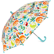 Wild Wonders Kids' Push-Up Umbrella from Rex London