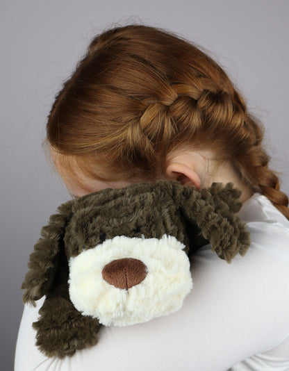 Brown Dog Beddy Buddies Microwaveable Warmer