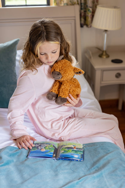 Highland Cow Beddy Buddies Microwaveable Warmer