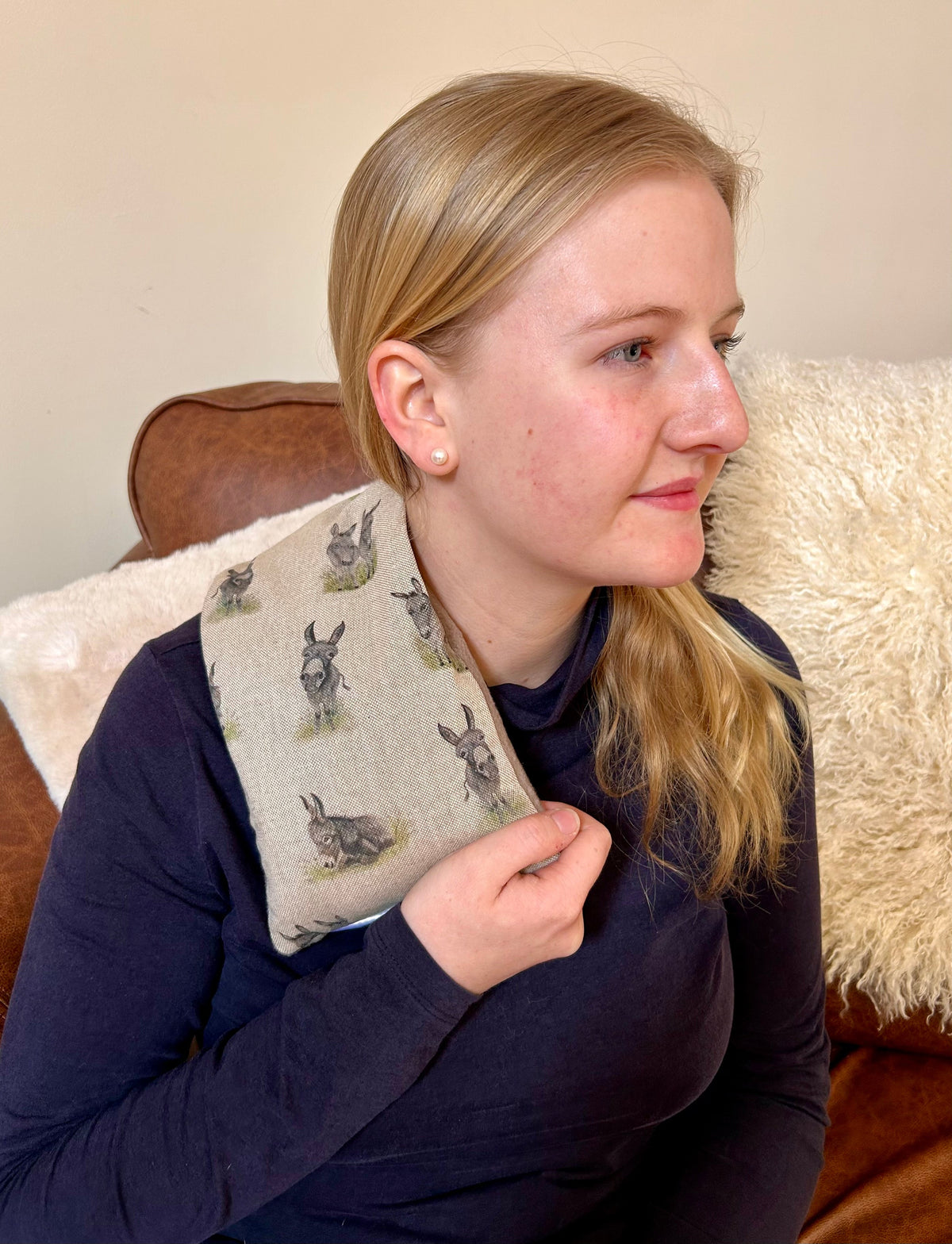 Donkey Unscented Duo Fabric Wheat Bag