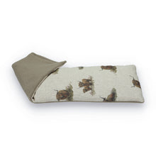 Highland Cattle Unscented Duo Fabric Wheat Bag