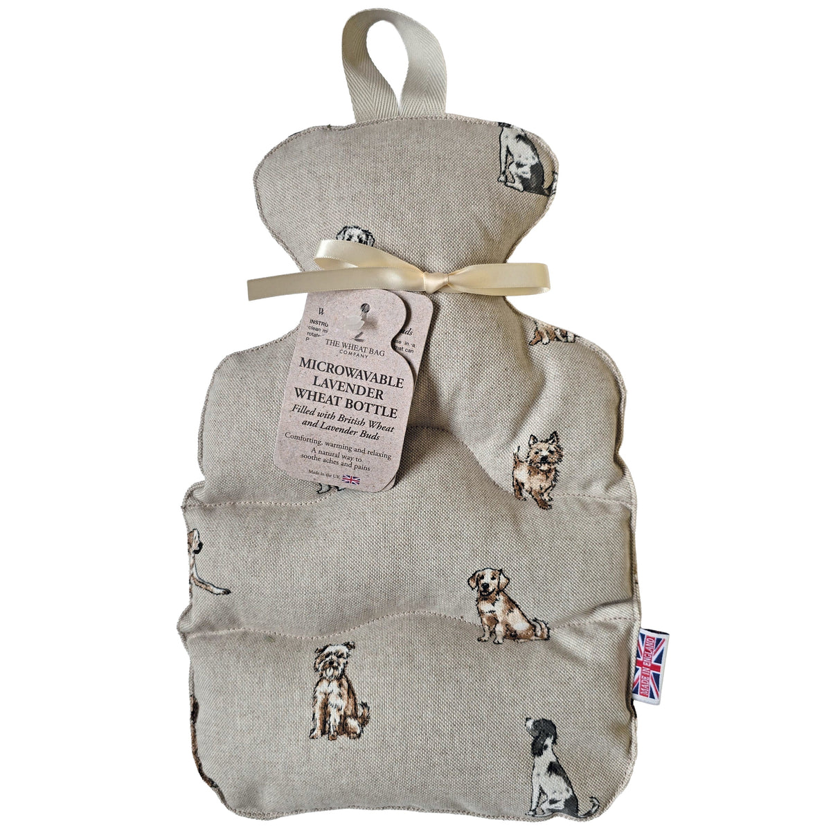 Shabby Dog Microwaveable Wheat Bottle