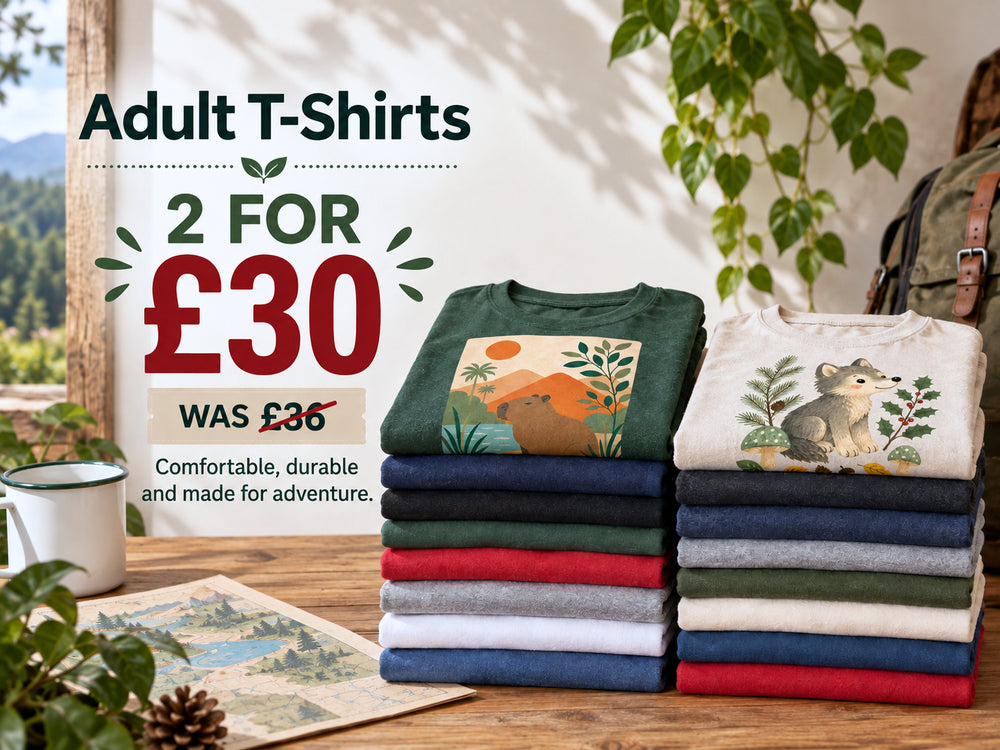 Adult T-Shirt 2 for £30