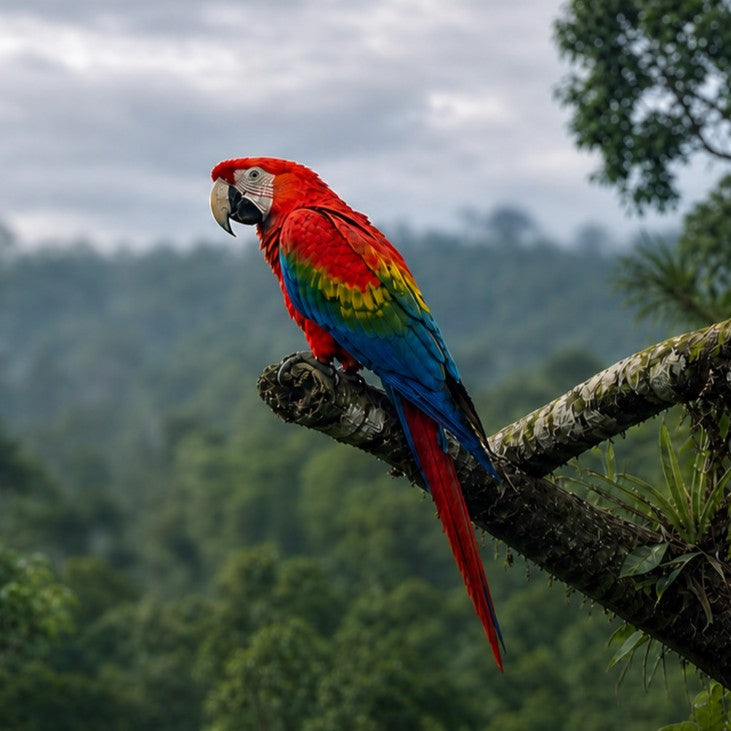 metafield animal parrot square 01