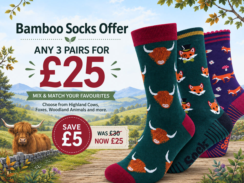 Socks 3 for £25